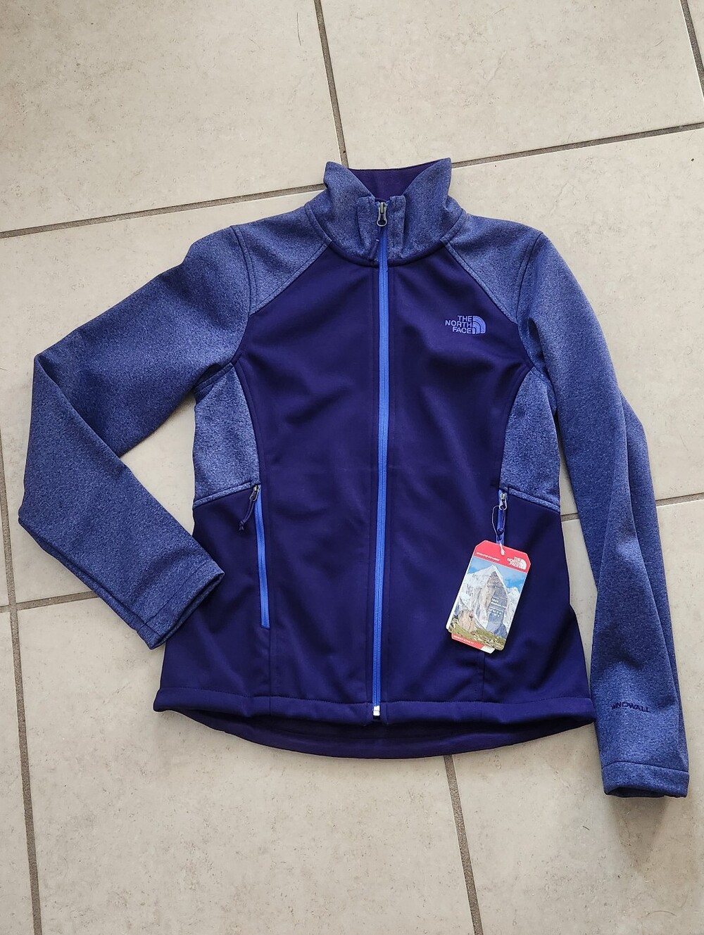 NWT The North Face Purple Canyon Jacket Windwall Womens Outdoor Trail Hike Sml